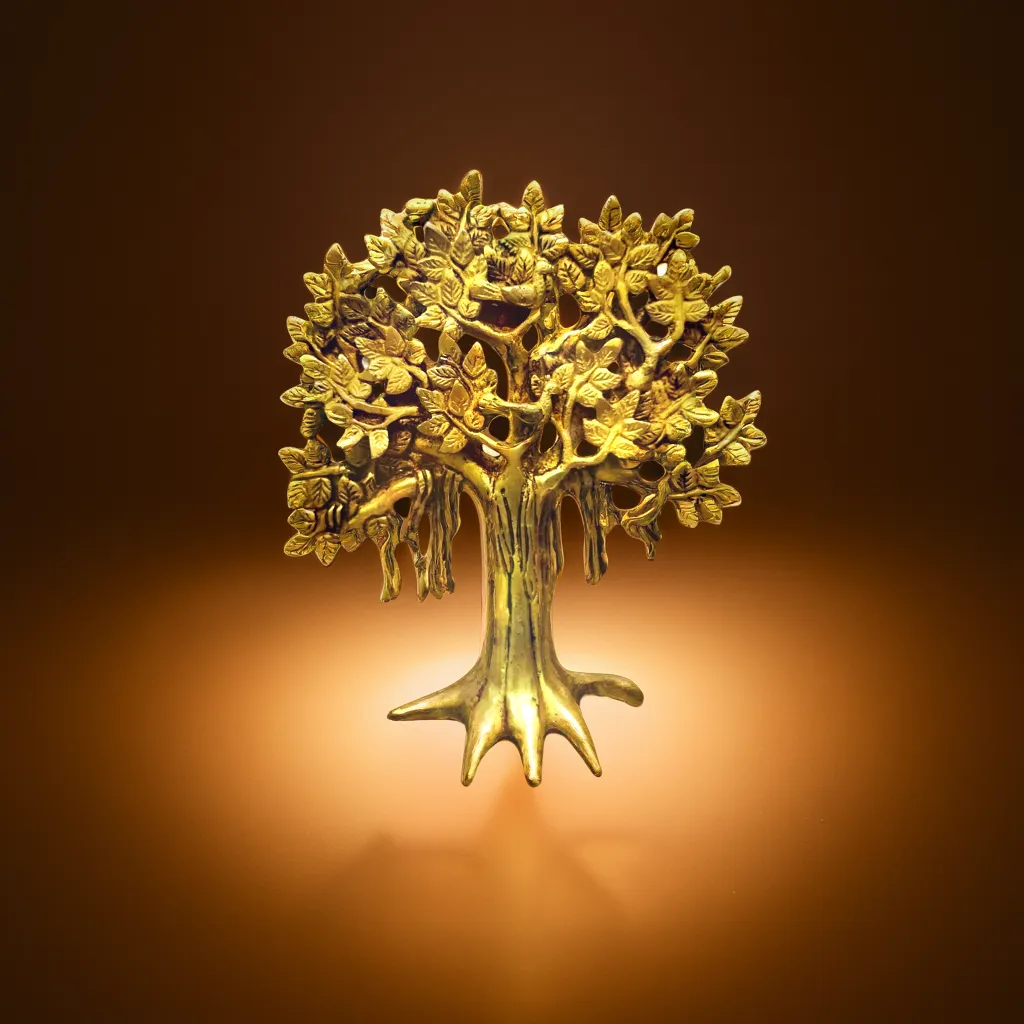 Pure Brass Superfine Kalpavriksha table decor