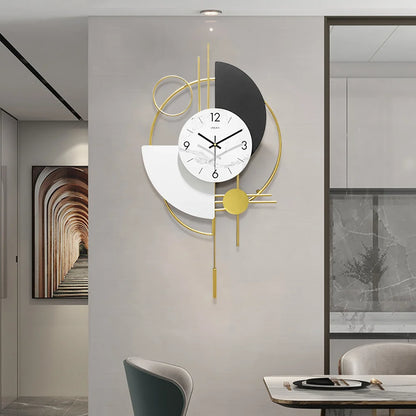 Multicolour Metal Novelty Clock