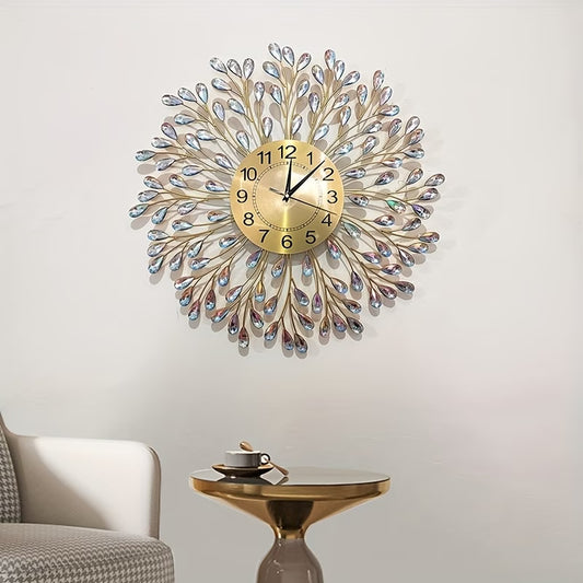 Crystal Wall Clock 60cm - The1000BC
