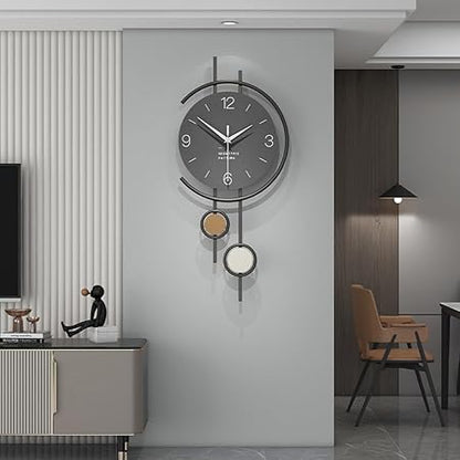 Modern Minimalist Wall Clock Elegant Design for Living Room & Kitchen - The1000BC