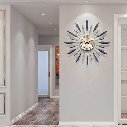 Metallic Wall Clock