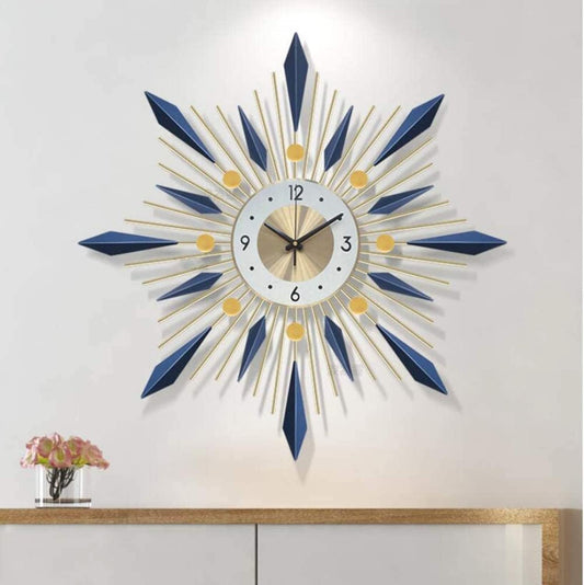 Large Wall Clock Metal Decorative Clock