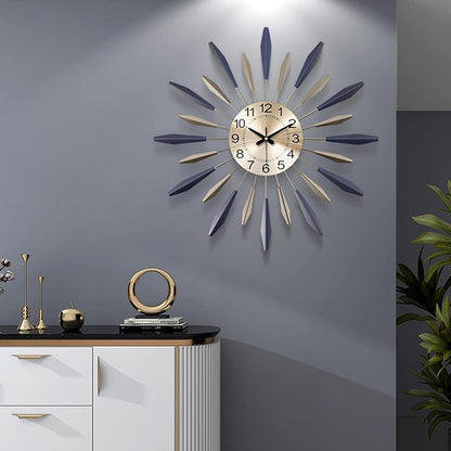 Metallic Wall Clock