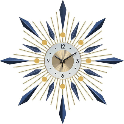 Large Wall Clock Metal Decorative Clock