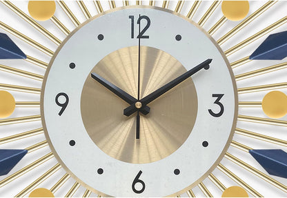 Large Wall Clock Metal Decorative Clock